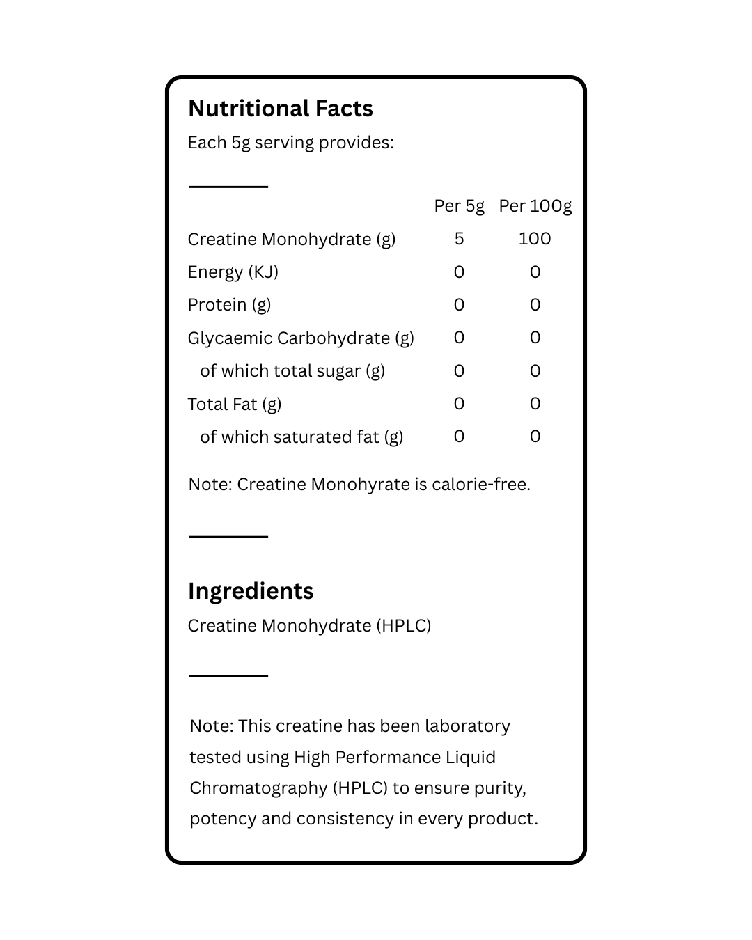 Creatine Monohydrate 400g